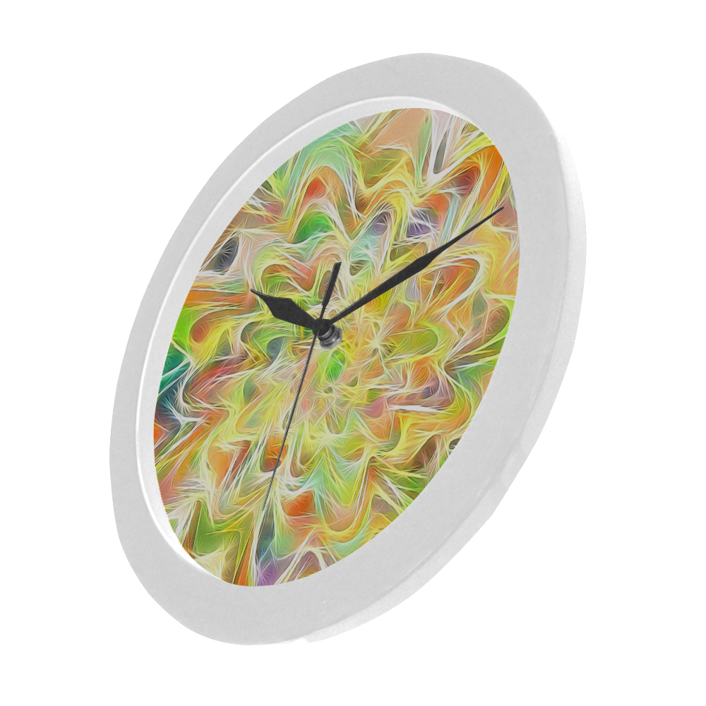summer breeze B by FeelGood Circular Plastic Wall clock