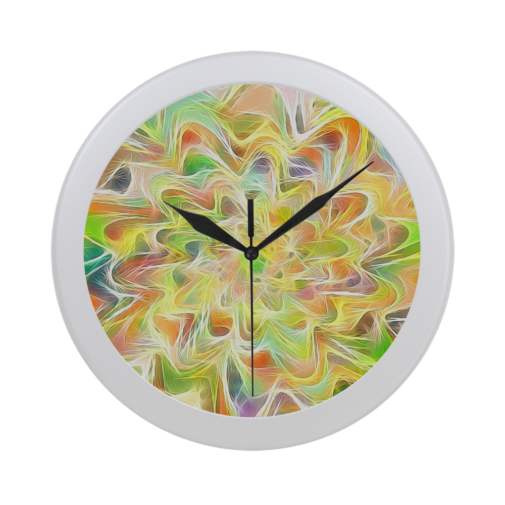 summer breeze B by FeelGood Circular Plastic Wall clock