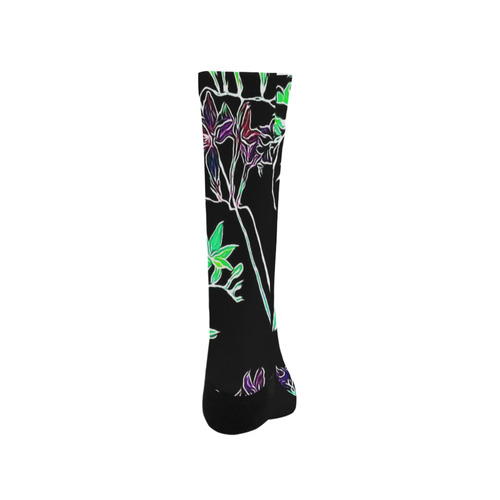 Flowers and Birds C by JamColors Trouser Socks