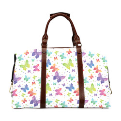 Colorful Butterflies Classic Travel Bag (Model 1643) Remake