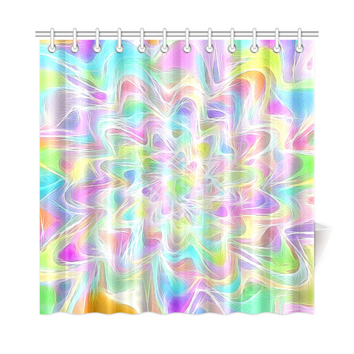 summer breeze A by FeelGood Shower Curtain 72"x72"