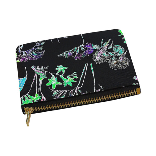 Flowers and Birds C by JamColors Carry-All Pouch 12.5''x8.5''