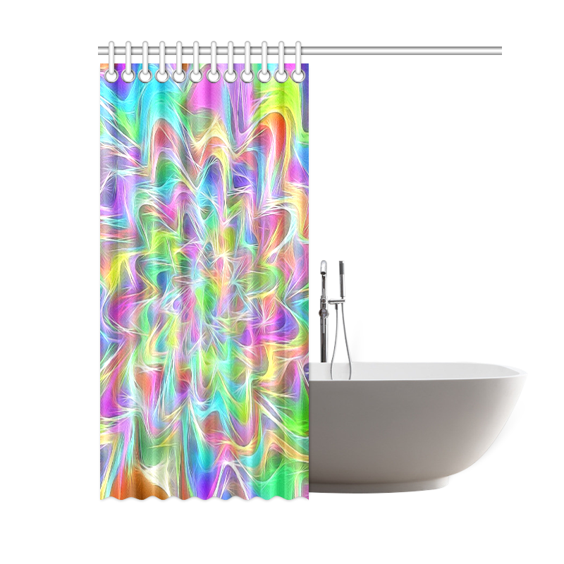 summer breeze C by FeelGood Shower Curtain 60"x72"