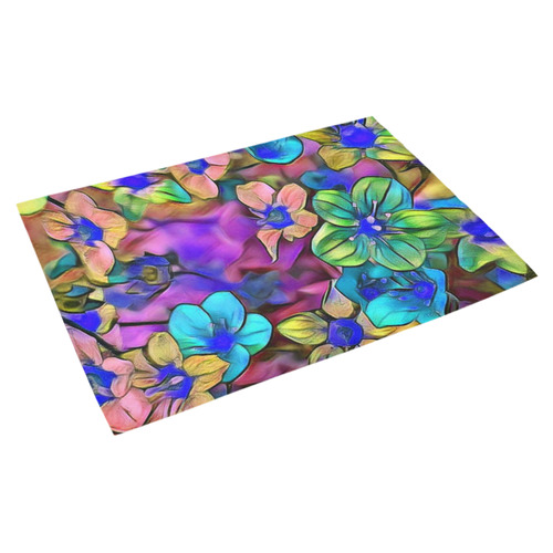 Amazing Floral 29A by FeelGood Azalea Doormat 30" x 18" (Sponge Material)