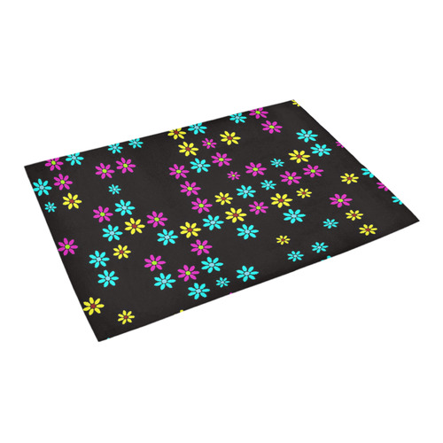 Floral Fabric 2B Azalea Doormat 24" x 16" (Sponge Material)