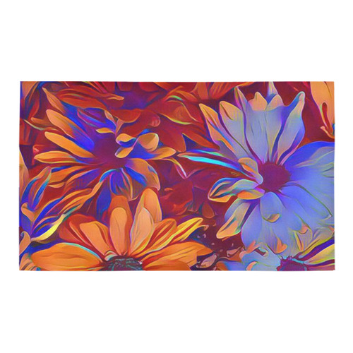 Amazing Floral 27 A by FeelGood Azalea Doormat 30" x 18" (Sponge Material)