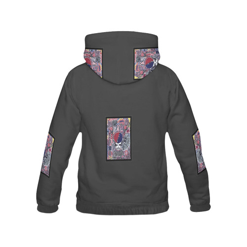 Grateful Dead Steal Your Face All Over Print Hoodie for Men (USA Size) (Model H13)