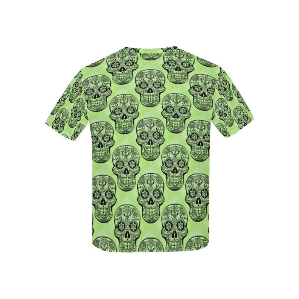 Skull20170513_by_JAMColors Kids' All Over Print T-shirt (USA Size) (Model T40)