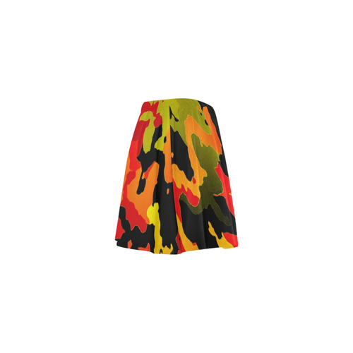 new modern camouflage F by JamColors Mini Skating Skirt (Model D36)
