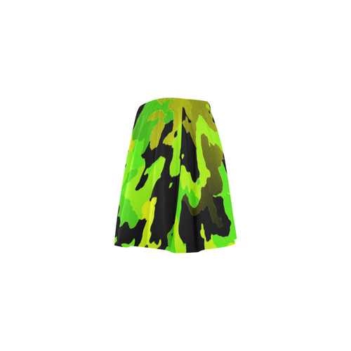 new modern camouflage E by JamColors Mini Skating Skirt (Model D36)