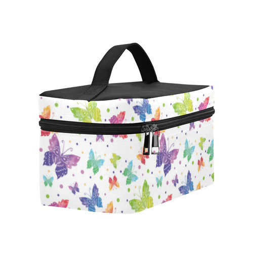 Colorful Butterflies Cosmetic Bag/Large (Model 1658)