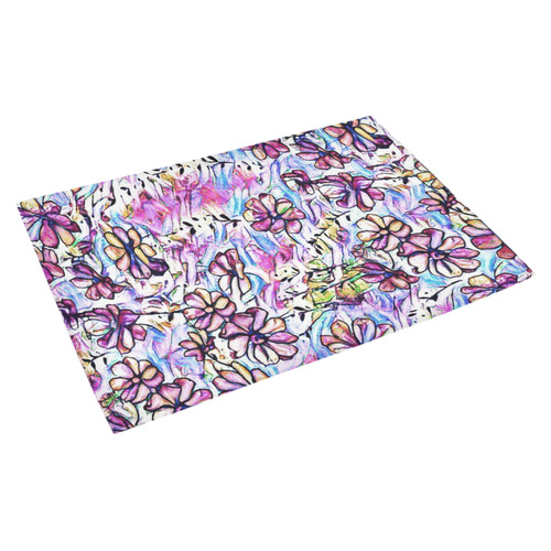 Jolly Floral C by FeelGood Azalea Doormat 30" x 18" (Sponge Material)