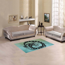 Chinese Fantasy Dragon B by FeelGood Area Rug 2'7"x 1'8‘’