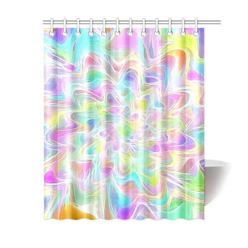 summer breeze A by FeelGood Shower Curtain 60"x72"