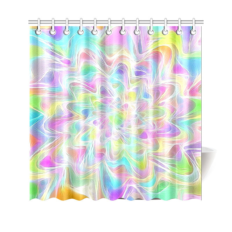 summer breeze A by FeelGood Shower Curtain 69"x70"