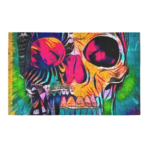 Pop Skull Pop by Popart Lover Bath Rug 20''x 32''