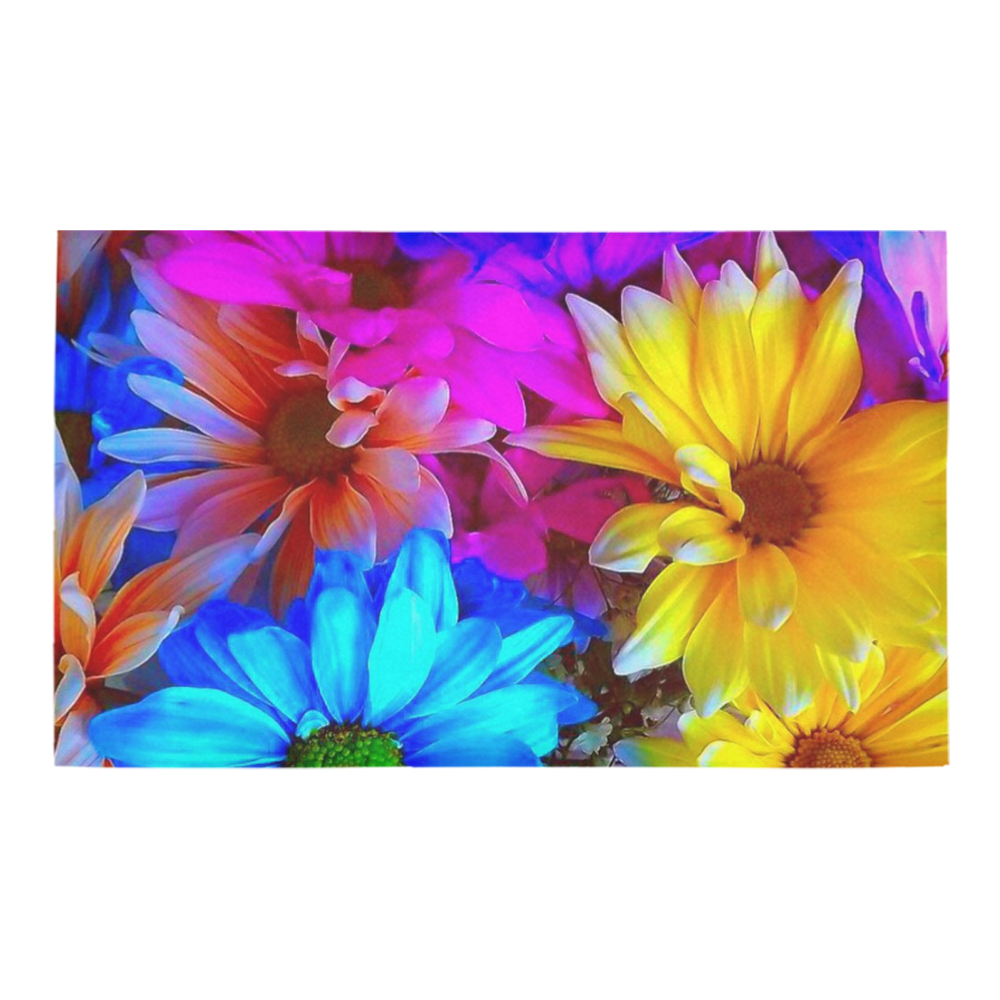 Amazing Floral 27 B by FeelGood Azalea Doormat 30" x 18" (Sponge Material)