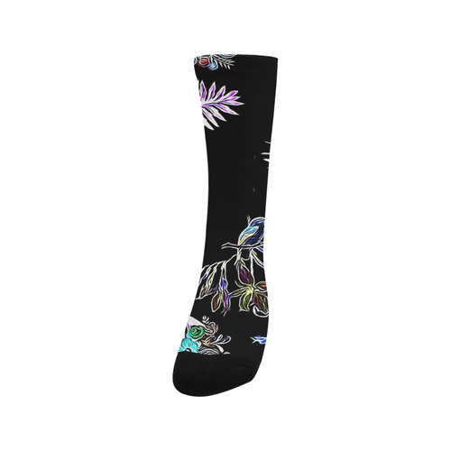 Flowers and Birds A by JamColors Trouser Socks