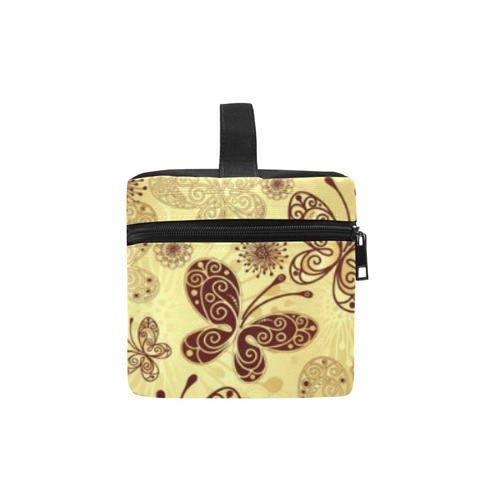 Beautiful Butterflies Cosmetic Bag/Large (Model 1658)