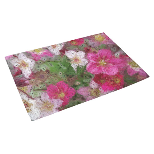 Amazing Floral 29C by FeelGood Azalea Doormat 30" x 18" (Sponge Material)