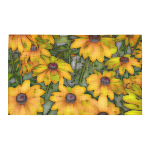 Amazing Floral 28A by FeelGood Azalea Doormat 30" x 18" (Sponge Material)