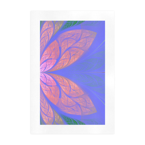 morning lotus Art Print 19‘’x28‘’