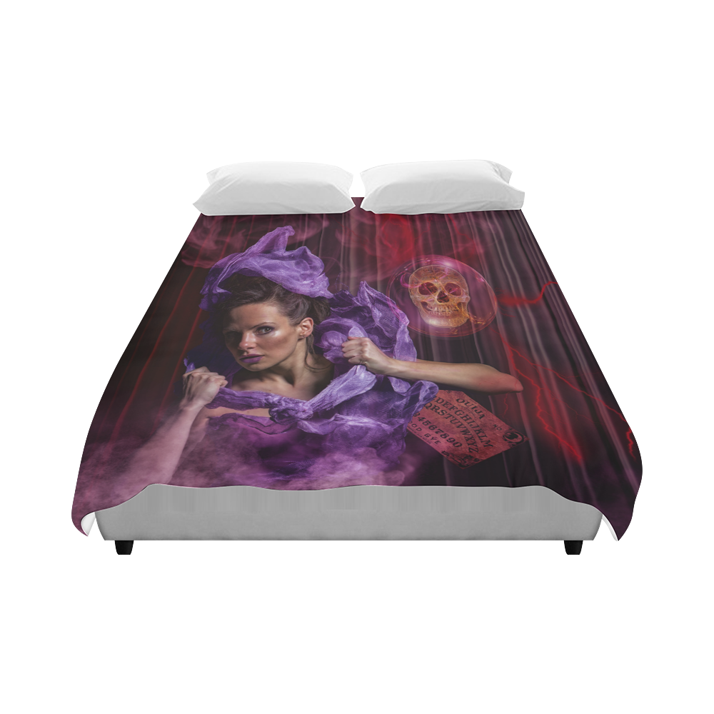 Awesome Witches Ritual Duvet Cover 86"x70" ( All-over-print)