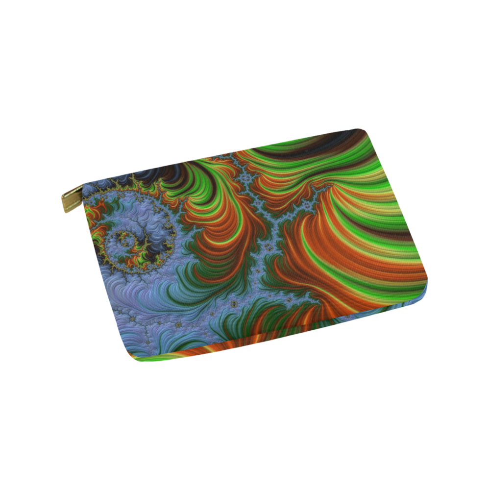 gorgeous Fractal 177 A by JamColors Carry-All Pouch 9.5''x6''