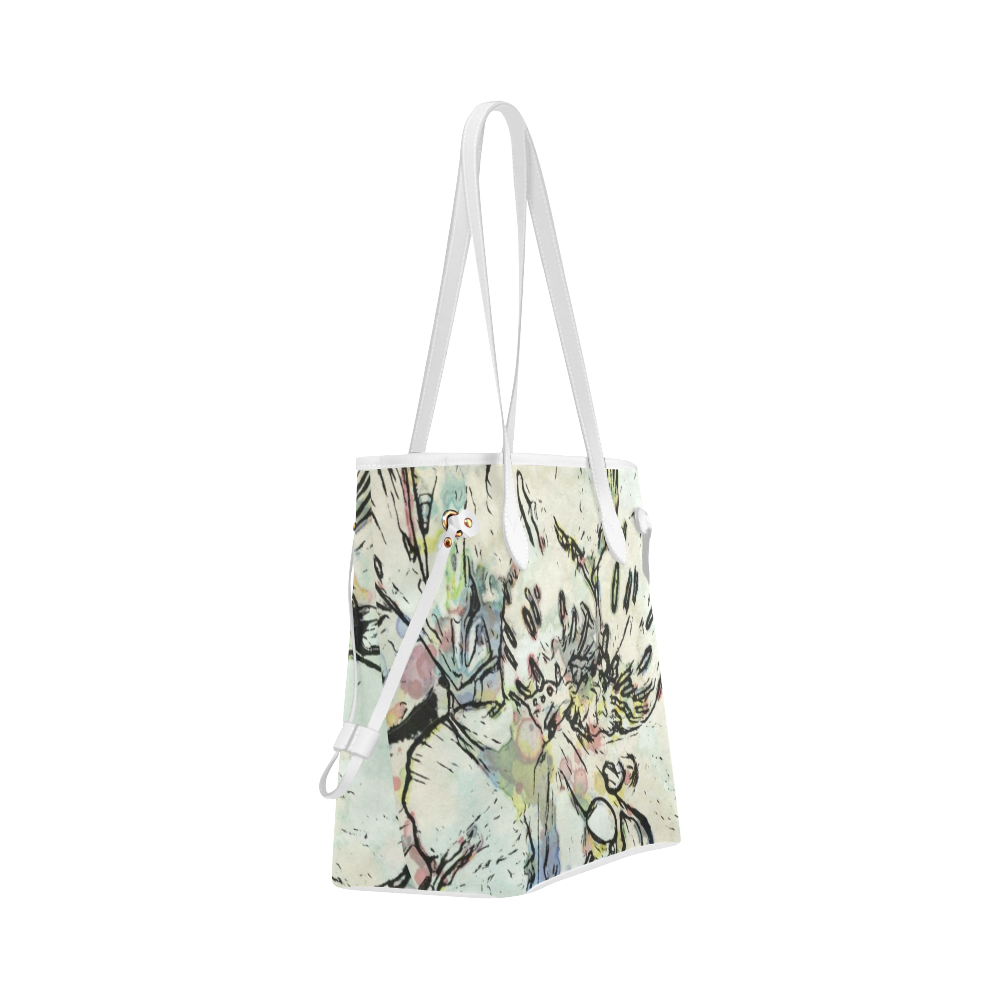 Floral Art Studio 3216 Clover Canvas Tote Bag (Model 1661)