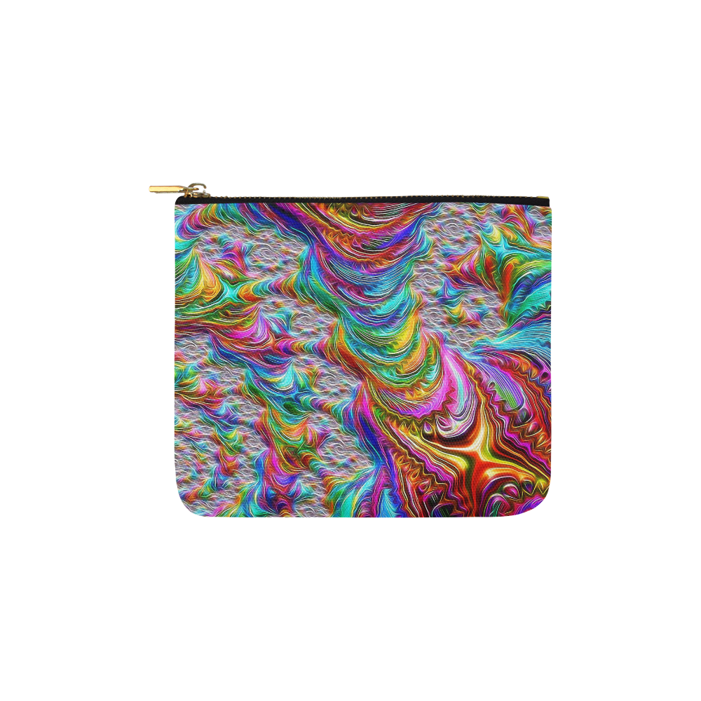 gorgeous Fractal 175 C by JamColors Carry-All Pouch 6''x5''