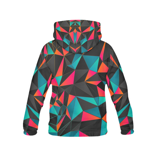 Geometrical Sunset All Over Print Hoodie for Men (USA Size) (Model H13)