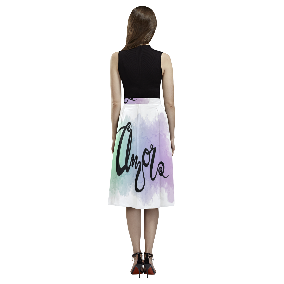Amor Aoede Crepe Skirt (Model D16)