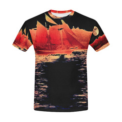 NITESAILIN All Over Print T-Shirt for Men (USA Size) (Model T40)