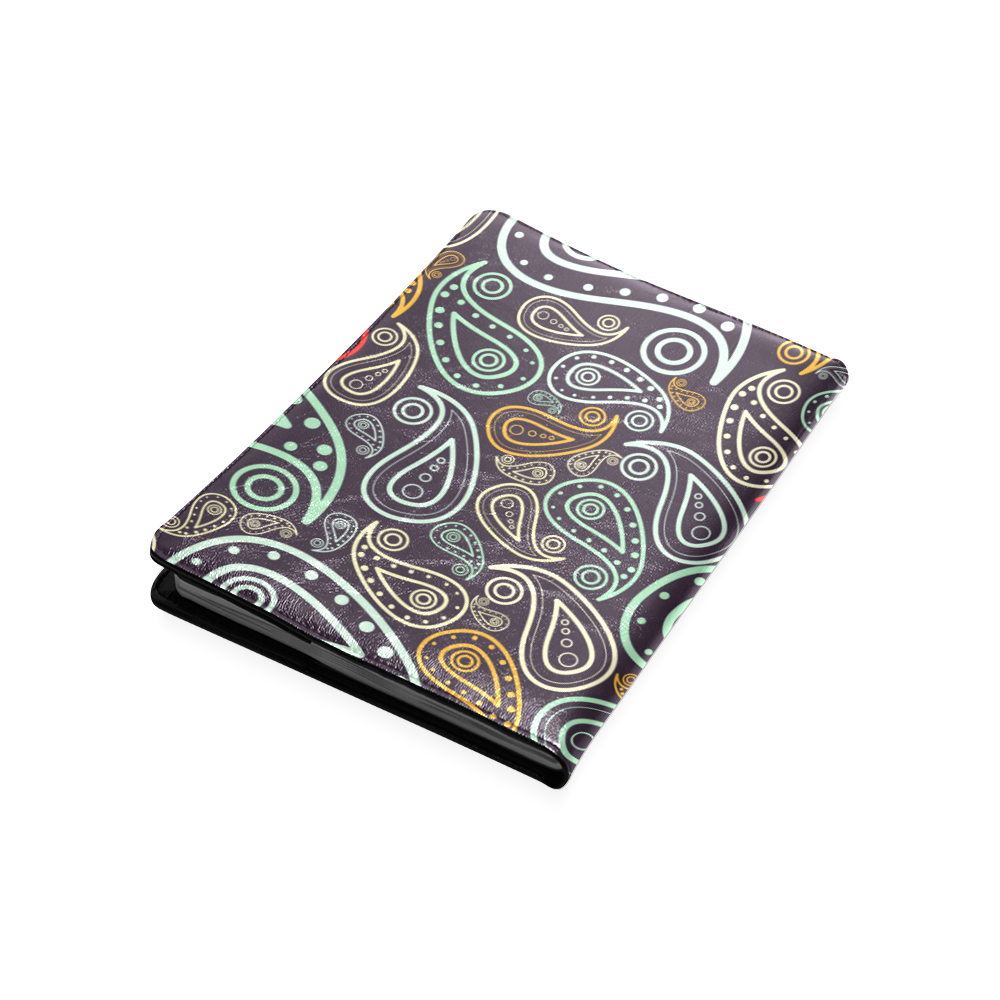 colorful paisley Custom NoteBook B5