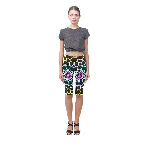 Live Line Mandala Hestia Cropped Leggings (Model L03)