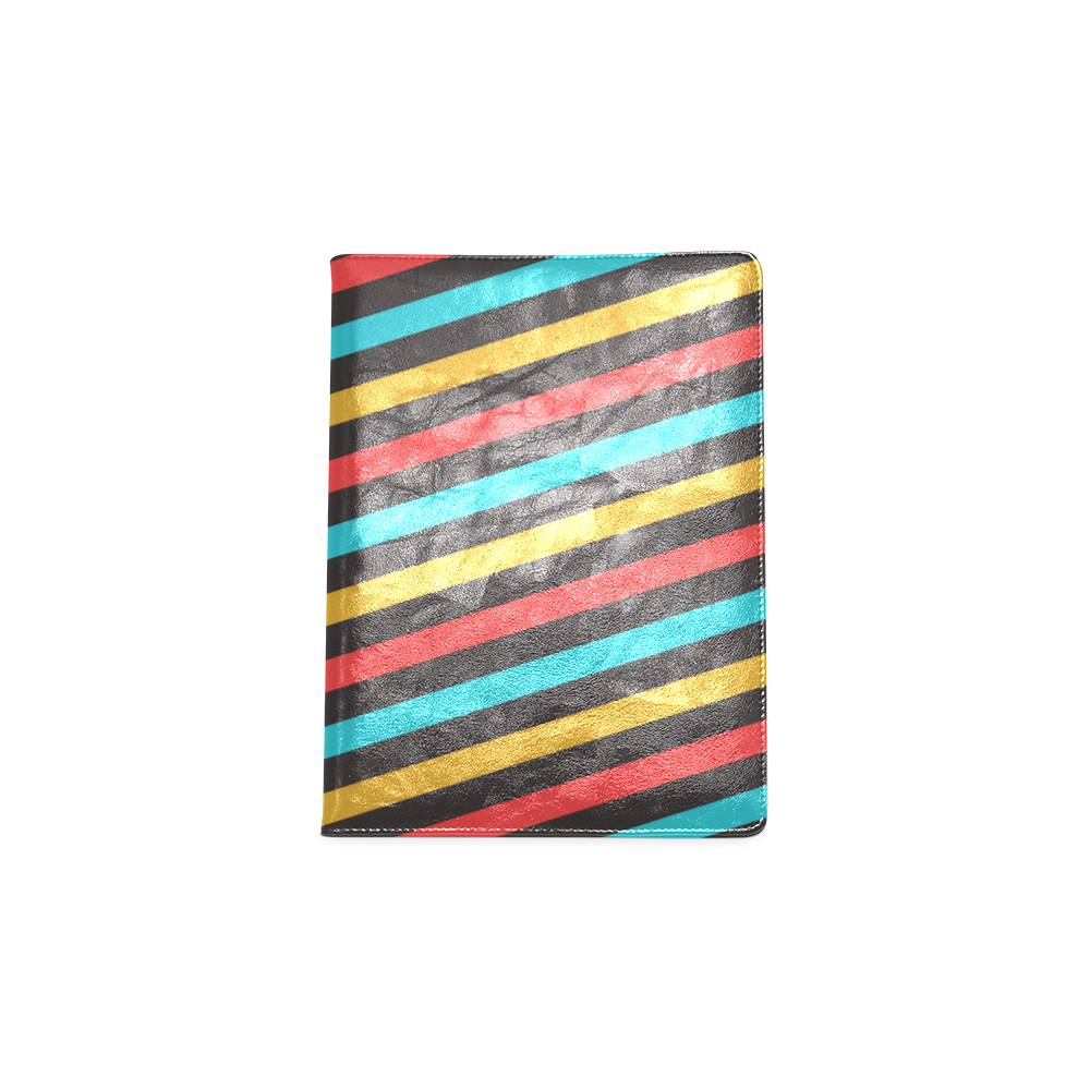 retro stripe Custom NoteBook B5