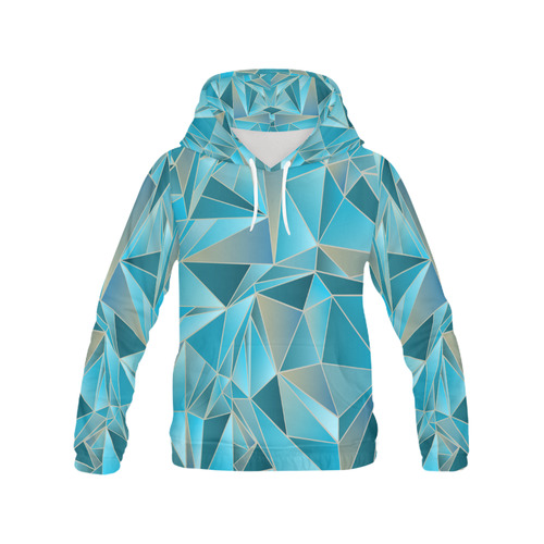 Sea Glass All Over Print Hoodie for Men (USA Size) (Model H13)