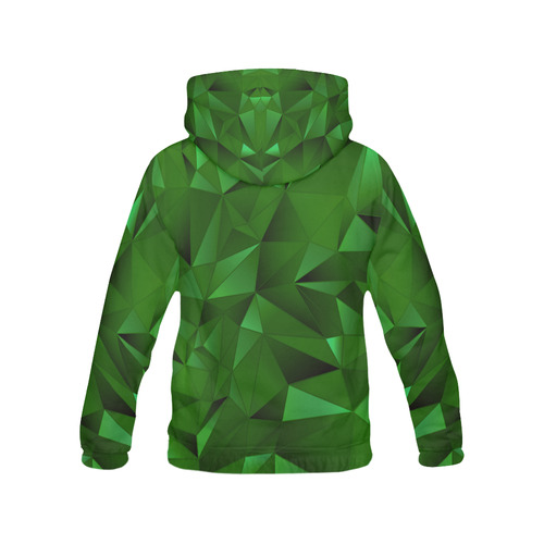 Emerald All Over Print Hoodie for Men (USA Size) (Model H13)
