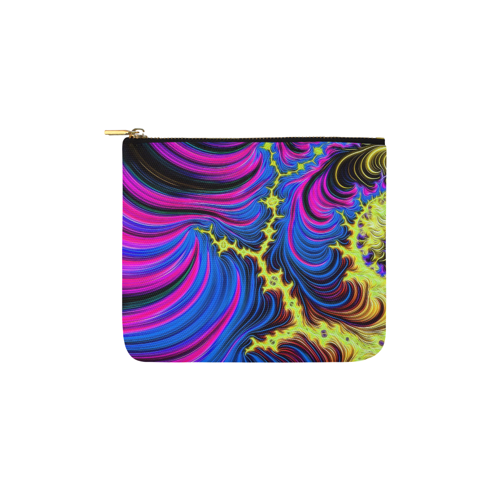 gorgeous Fractal 176 B by JamColors Carry-All Pouch 6''x5''
