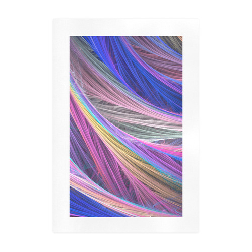 feathers Art Print 19‘’x28‘’