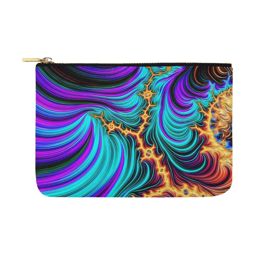 gorgeous Fractal 176 A by JamColors Carry-All Pouch 12.5''x8.5''