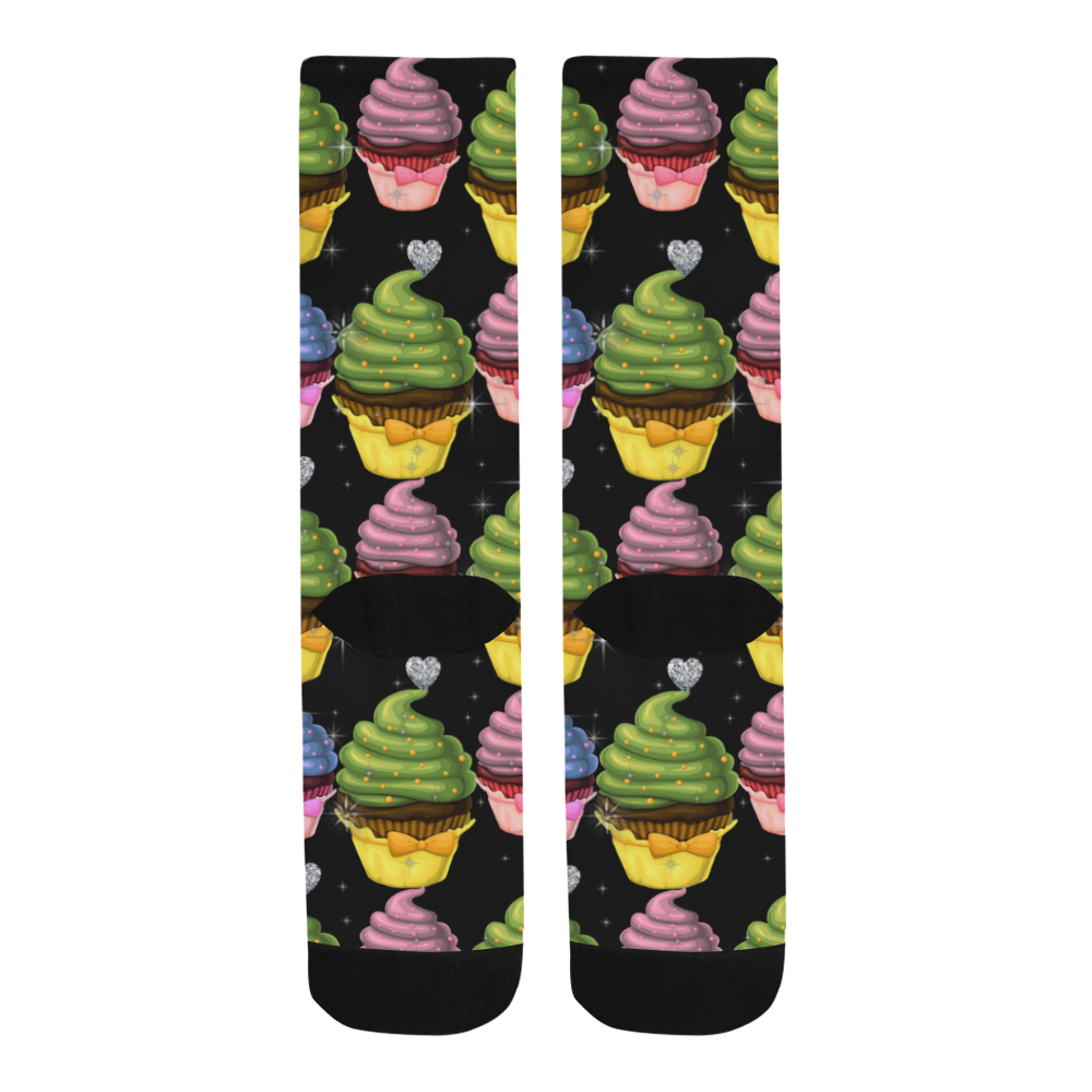 Rockabilly cupcake mania Trouser Socks