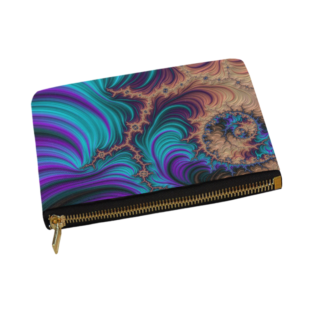 gorgeous Fractal 177 B by JamColors Carry-All Pouch 12.5''x8.5''