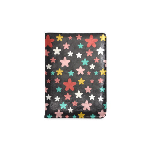 Symmetric Star Flowers Custom NoteBook A5