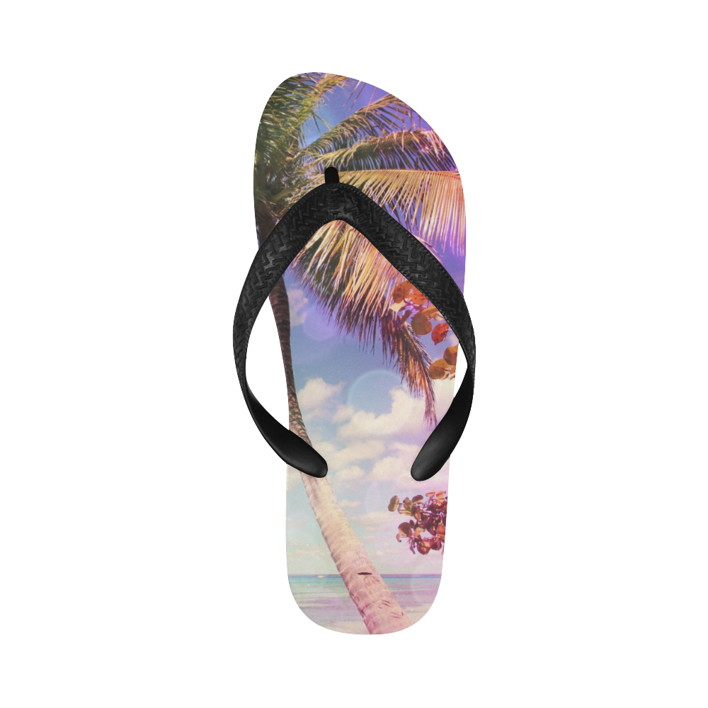 Prismatic Palm Flip Flops for Men/Women (Model 040)