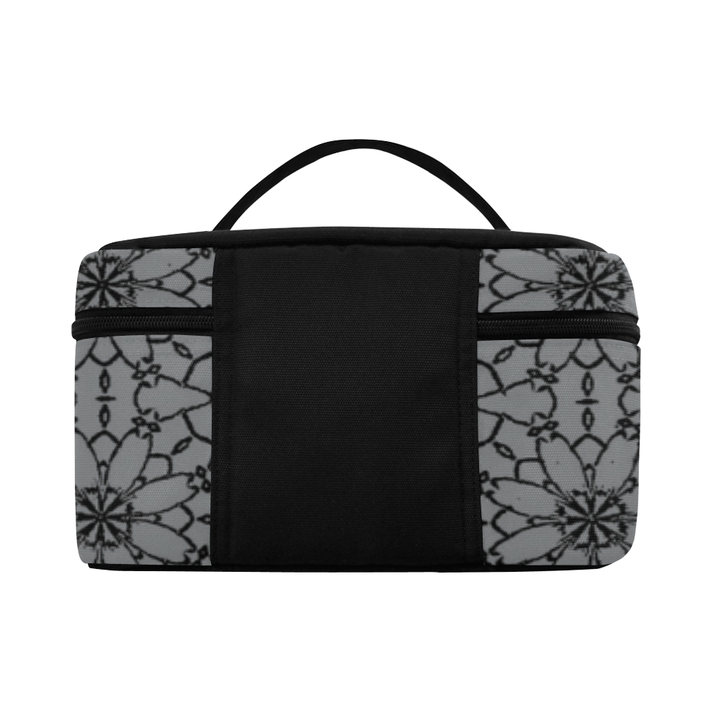 Sharkskin Lace Cosmetic Bag/Large (Model 1658)