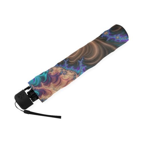 gorgeous Fractal 177 B by JamColors Foldable Umbrella (Model U01)