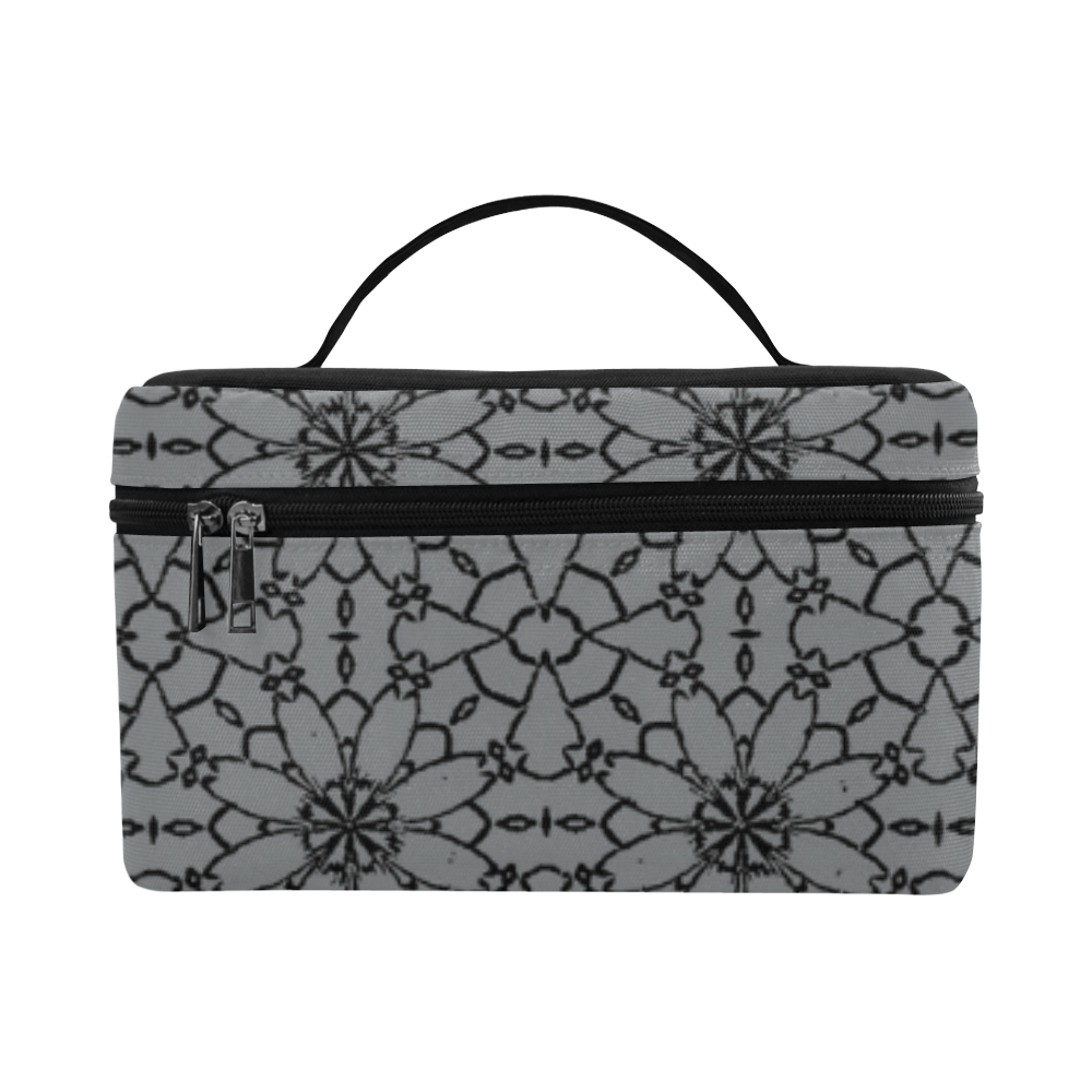 Sharkskin Lace Cosmetic Bag/Large (Model 1658)