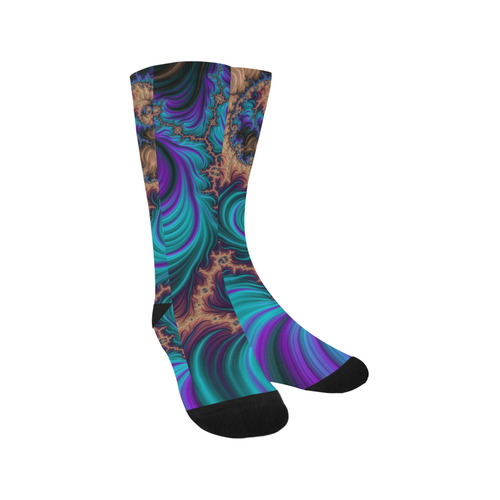 gorgeous Fractal 177 B by JamColors Trouser Socks