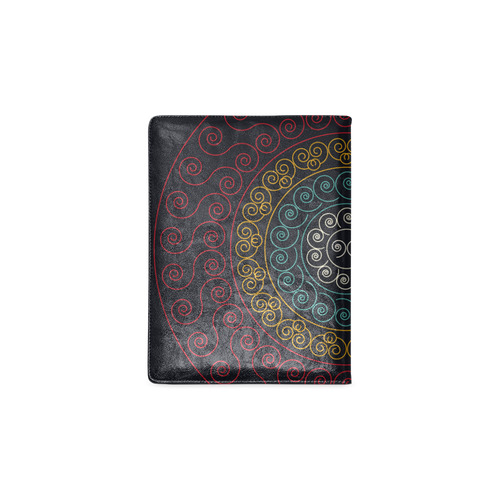 simply circular design mandala Custom NoteBook B5